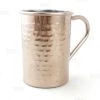 BarProducts.com BAR SUPPLIES Copper Plated Hammered Moscow Mule Classic - 18oz