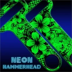 BarProducts.com HAMMERHEAD™ NEON Bottle Opener - Cool Floral 4 BarProducts.com HAMMERHEAD™ NEON Bottle Opener - Cool Floral