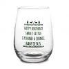 BarProducts.com Happy Birthday Baby Jesus Stemless Wine Glass
