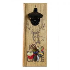 BarProducts Handcrafted Engraved Man Cave Wooden Wall Bottle Opener W/ Magnetic Cap Catcher 8 BarProducts Handcrafted Engraved Man Cave Wooden Wall Bottle Opener W/ Magnetic Cap Catcher