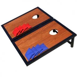 BarProducts.com HOME BAR & GIFTS Hardwood Cornhole Set