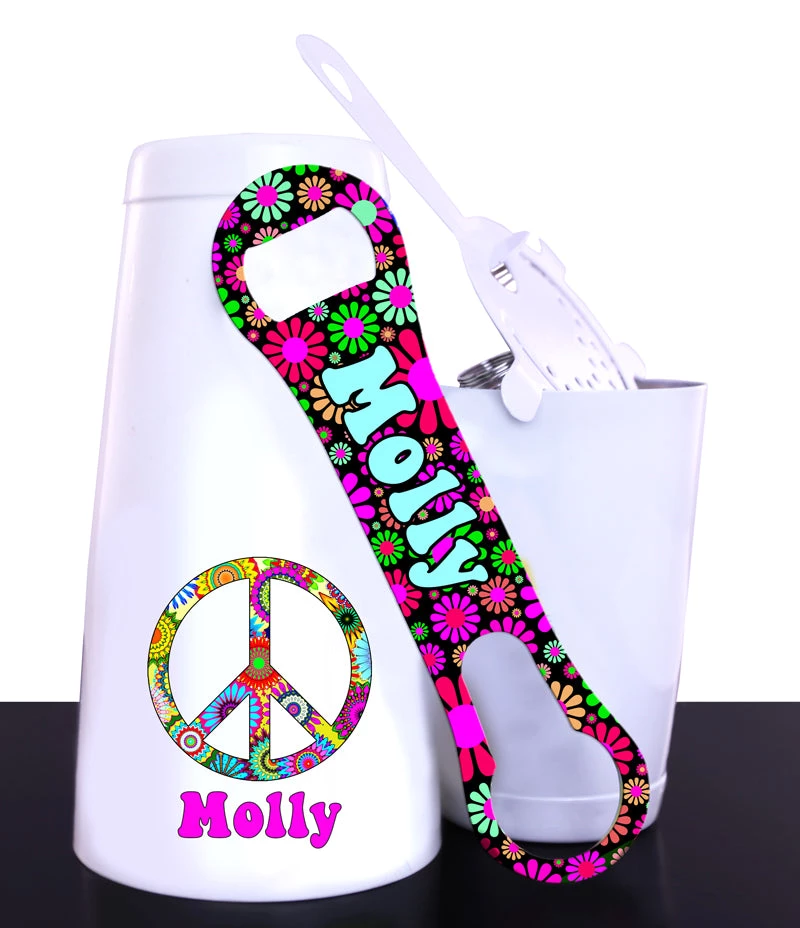 hippie-shaker-vrod-bottle-opener-set.jpg BarProducts.com Hippie Kolorcoat™ Bar Tools Set Bar Sets & Package Specials