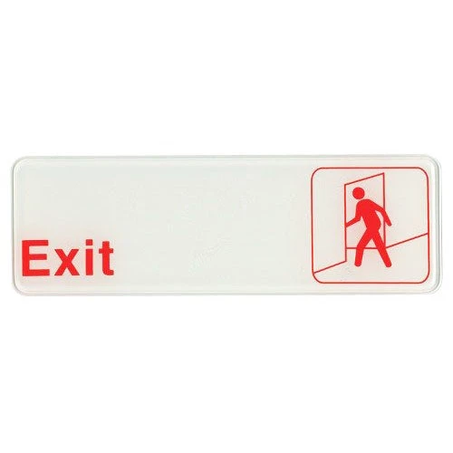 horizontal-3-x-9-exit-sign.jpg BarProducts.com "Exit" Sign - 9" X 3"
