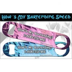 BarProducts.com "How's My Bartending" Kolorcoat™ Speed Opener