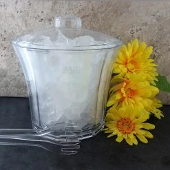 BarProducts.com BAR SUPPLIES Fluted Acrylic 4 Qt. Ice Bucket