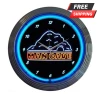 BarProducts.com Neon Clock - Man Cave - 15" Diameter SPECIAL COLLECTIONS