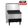 BarProducts.com Hoshizaki Air Cooled 80 Lb. Storage Crescent Cube Ice Maker With Bin SPECIAL COLLECTIONS