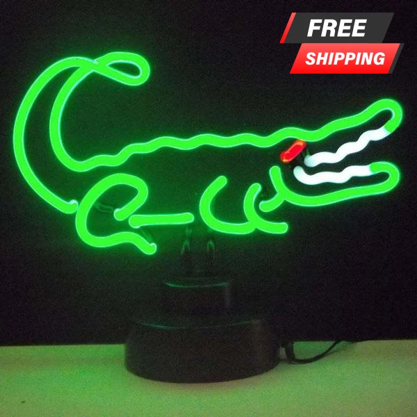 image_png_1536800689.png BarProducts.com BAR DECOR Alligator NEON Sculpture