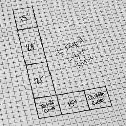 BarProducts.com BAR DECOR MixMaster™ 2 Tier Incremental Wooden Liquor Bottle Shelf Displays - BLACK