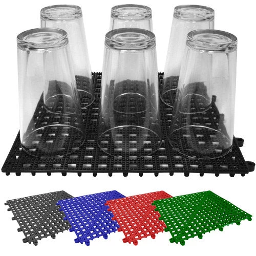 interlocking-shelf-mats.jpg BarProducts.com Interlocking Shelf Mats - 12" X 12" - Color Options BAR SUPPLIES
