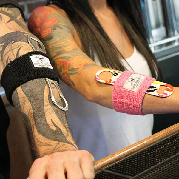 intox-bottle-armbands-bartenders.jpg BarProducts.com Bottle Opener Accessories Intoxicologist Speed Opener Armband