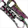 BarProducts.com V-Rod® Bottle Opener / Pour Spout Remover - Girly Hearts And Skulls