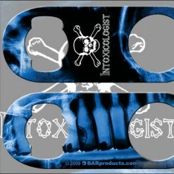 BarProducts.com Mini Speed Bottle Opener / Bar Key - Intoxicologist