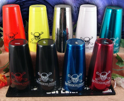 intox-shaker-tins.jpg BarProducts.com Cocktail Shaker Tin - Intoxicologist 28 Ounce - Color Options BAR TOOLS