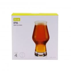 BarProducts.com SPECIAL COLLECTIONS IPA Glass - 4 Pack - 16 Ounce