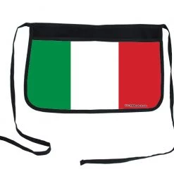 BarProducts.com KITCHEN, DINING & SERVICE Flags Of The World Two-Pocket Kolorcoat™ Server Apron