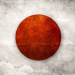 BarProducts.com Kolorcoat™ Flair Bottle - Japan Flag Design - 750ml 4 BarProducts.com Kolorcoat™ Flair Bottle - Japan Flag Design - 750ml