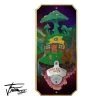 BarProducts.com Space House - Wood Plaque Wall Mounted Bottle Opener