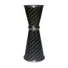 BarProducts.com Designer Jigger - Tall Double-Sided 28ML By 56ML - GOLD CARBON FIBER