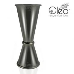 BarProducts.com Olea™ Japanese Tall Jigger - Gunmetal Plated - 1 1/2oz X 1oz Master Mixology