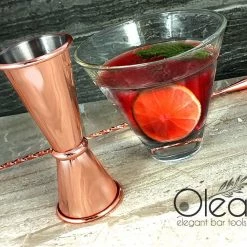 BarProducts.com Master Mixology Olea™ Japanese Tall Jigger - Copper Plated - 1 1/2oz X 1oz 5 BarProducts.com Master Mixology Olea™ Japanese Tall Jigger - Copper Plated - 1 1/2oz X 1oz