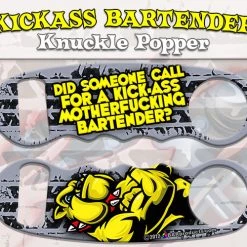BarProducts.com Knuckle Popper Bottle Opener - Kickass Bartender Bartending Bottle Openers