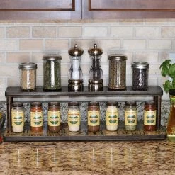 BarProducts.com Counter Caddies™ - CULINARY Theme - 24" STRAIGHT Shelf KITCHEN, DINING & SERVICE