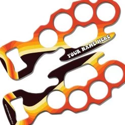 BarProducts.com ADD YOUR NAME Knuckle Buster Bottle Opener - Retro Lines 6 BarProducts.com ADD YOUR NAME Knuckle Buster Bottle Opener - Retro Lines