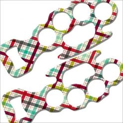 BarProducts.com Kolorcoat™ Knuckle Buster Bottle Opener - Plaid Bartending Bottle Openers