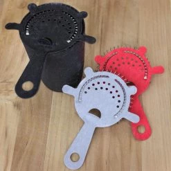 BarProducts.com "Komodo Koat™" 4-Prong Cocktail Strainer