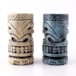 BarProducts.com Tiki Mug Drinkware Package - Kon Tiki - Set Of 2