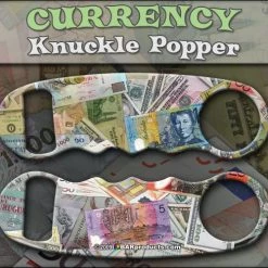 BarProducts.com Knuckle Popper Bottle Opener - Currency BAR TOOLS