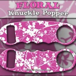 BarProducts.com BAR TOOLS Knuckle Popper Bottle Opener - Floral