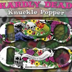 BarProducts.com Knuckle Popper Bottle Opener - Hardly Dead
