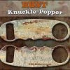 BarProducts.com Knuckle Popper Bottle Opener - Rust