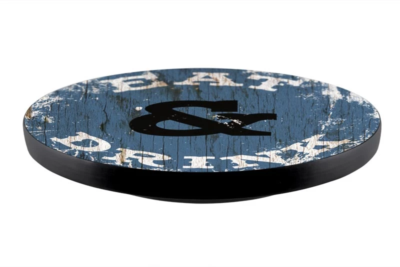 lazy-susan-wood-table-eat-drink-front-view-of-product.jpg BarProducts.com Lazy Susan - EAT & DRINK - 3 Different Sizes - For Kitchen Table Top