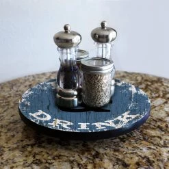 BarProducts.com Lazy Susan - EAT & DRINK - 3 Different Sizes - For Kitchen Table Top 6 BarProducts.com Lazy Susan - EAT & DRINK - 3 Different Sizes - For Kitchen Table Top