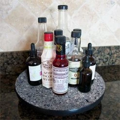 BarProducts.com Lazy Susan - GRANITE Designs - 3 Different Sizes - For Kitchen Table Top