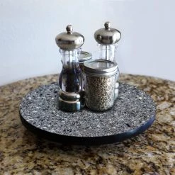 BarProducts.com Lazy Susan - GRANITE Designs - 3 Different Sizes - For Kitchen Table Top