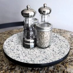 BarProducts.com Lazy Susan - GRANITE Designs - 3 Different Sizes - For Kitchen Table Top