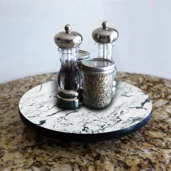 BarProducts.com Lazy Susan - MARBLE Designs - 3 Different Sizes - For Kitchen Table Top HOME BAR & GIFTS 12 BarProducts.com Lazy Susan - MARBLE Designs - 3 Different Sizes - For Kitchen Table Top HOME BAR & GIFTS