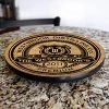 BarProducts.com HOME BAR & GIFTS Wood Lazy Susan - Customized - Add Your Name - Premium - Size Variations