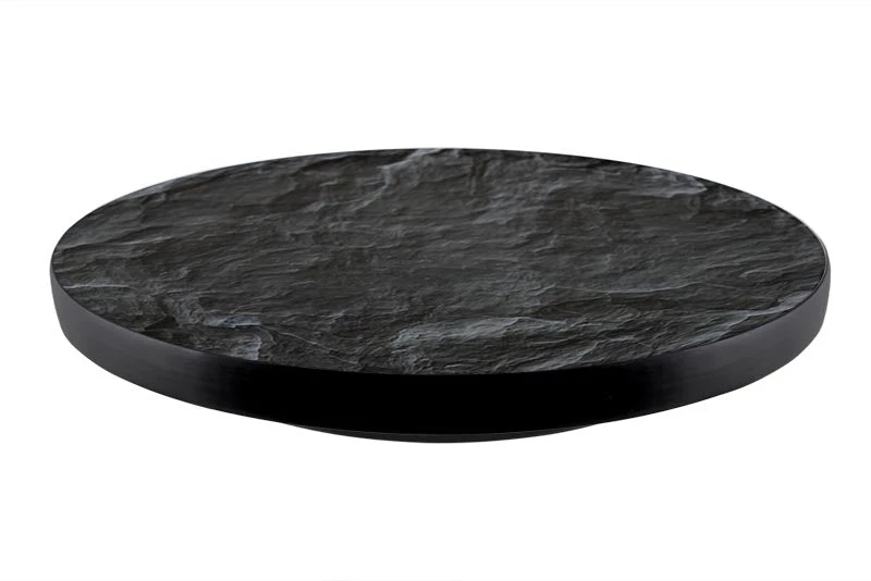 lazy-susan-wood-table-slate-front-view-of-product_1773a00e-a43a-4532-9e80-4ac1f98cb1f4.jpg BarProducts.com Lazy Susan - SLATE Design - 3 Different Sizes - For Kitchen Table Top