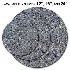 BarProducts.com Lazy Susan - GRANITE Designs - 3 Different Sizes - For Kitchen Table Top