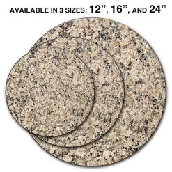 BarProducts.com Lazy Susan - GRANITE Designs - 3 Different Sizes - For Kitchen Table Top