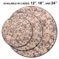 BarProducts.com Lazy Susan - GRANITE Designs - 3 Different Sizes - For Kitchen Table Top