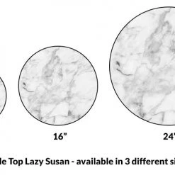 BarProducts.com Lazy Susan - MARBLE Designs - 3 Different Sizes - For Kitchen Table Top HOME BAR & GIFTS 5 BarProducts.com Lazy Susan - MARBLE Designs - 3 Different Sizes - For Kitchen Table Top HOME BAR & GIFTS