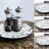 BarProducts.com Lazy Susan - MARBLE Designs - 3 Different Sizes - For Kitchen Table Top HOME BAR & GIFTS