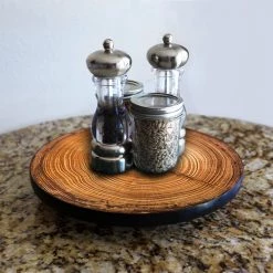 BarProducts.com Lazy Susan - TREE RING Designs - 3 Different Sizes - For Kitchen Table Top HOME BAR & GIFTS