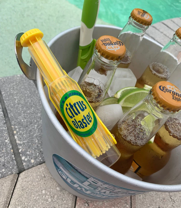lbl-lime-blaster-beer-in-bucket_1.jpg BarProducts.com Citrus Blaster Lime Beer Bottle Plungers